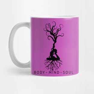 Yoga Body Mind & Soul Mug